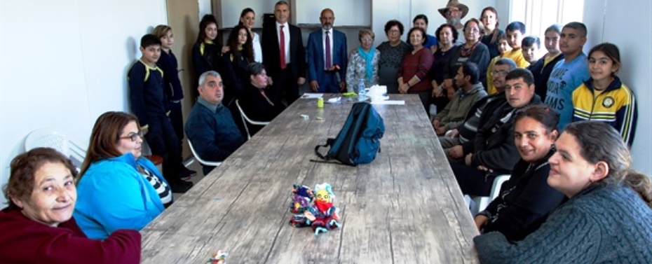 Meclis Başkanı Uluçay Geçitkale Belediyesi'ni ziyaret etti