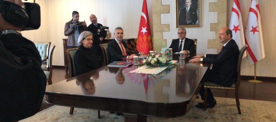 Akıncı; Uluçay, Tatar ve Şefik'le bir araya geldi