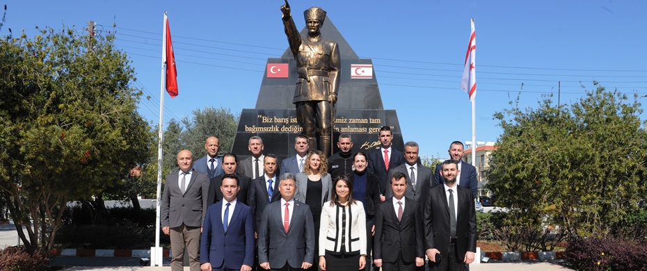 Baybars, Sivil Savunma Teşkilatı Başkanlığına nezaket ziyaretinde bulundu