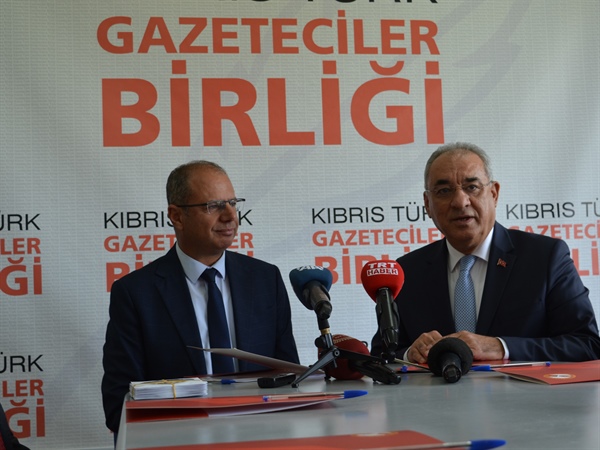 DSP heyeti KTGB'yi ziyaret etti