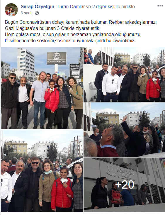 Özersay devreye girdi, Tabipler Birliği teşekkür etti