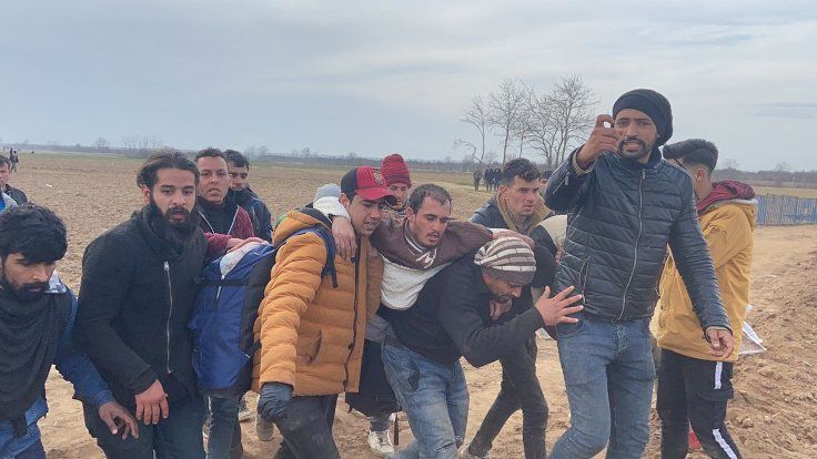 Yunan güvenlik güçleri sınırda ateş açtı: 1 ölü, 5 yaralı