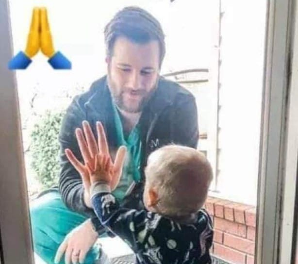 Virüsten ölen doktor babaya son bakış