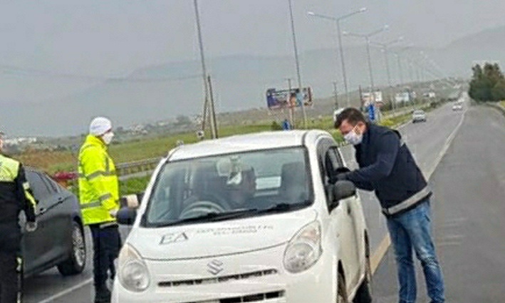 Sokağa çıkma yasağını ihlal   edenlere yasal işlem