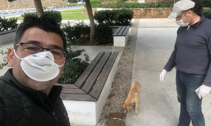 Sokak hayvanları unutulmadı