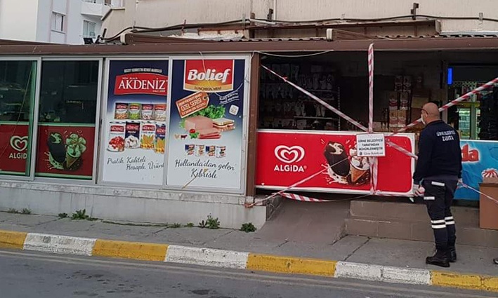 Girne'de 3 iş yeri bir gün süreyle kapatıldı