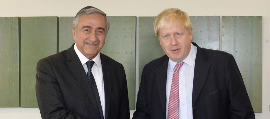 Akıncı'dan Boris Johnson'a geçmiş olsun mesajı