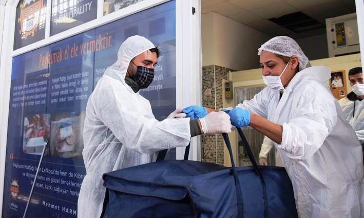 247 kişiye günde 1 öğün yemek hizmeti sağlanıyor