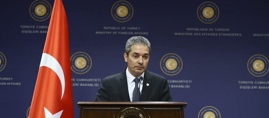 TC Dışişleri Sözcüsü Aksoy AB'nin Doğu Akdeniz açıklamasına tepki gösterdi
