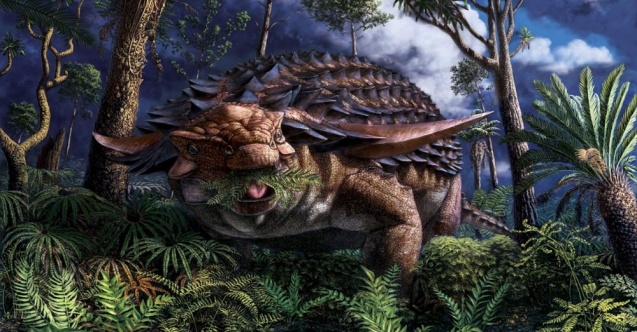 110 milyon yıl önce ölen dinozorun “son akşam yemeği”
