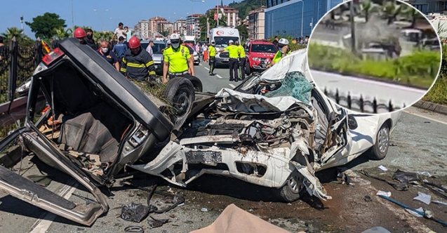 Baba ve 14 yaşındaki oğlu kaza kurbanı