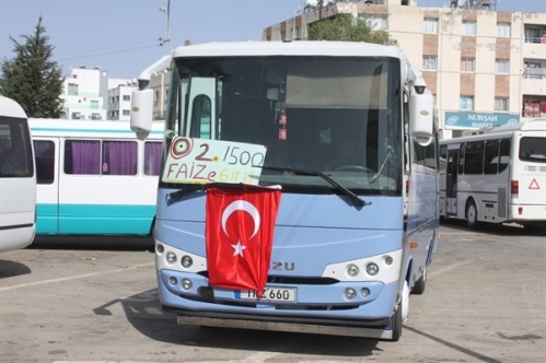 Kar-İş’in Lefkoşa’daki araçlı eylemi bugün de devam ediyor