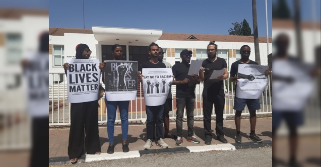Ülkedeki ırkçı uygulamalar Meclis önünde protesto edildi