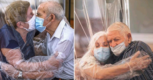 Yaşlı çift 102 gün sonra kavuştu