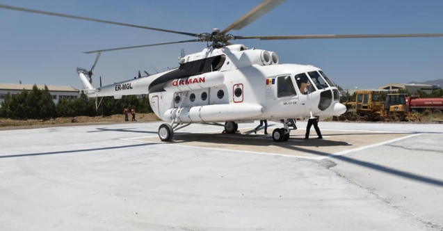 Artık yangın helikopterimiz var