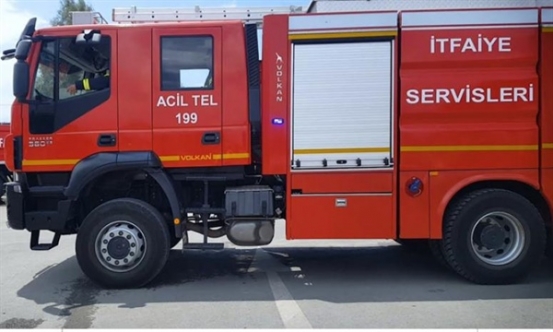 Gönyeli ve Gaziköy’de yangın