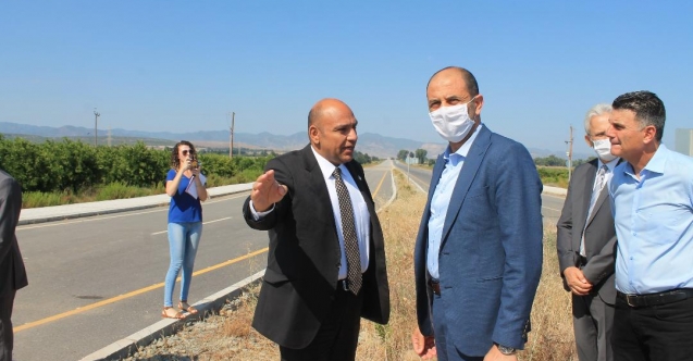 Güzelyurt-Lefke Çevre Yolu tamamlanıyor