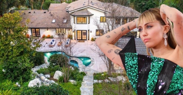 Miley Cyrus'tan yeni malikaneye 4.5 milyon dolar