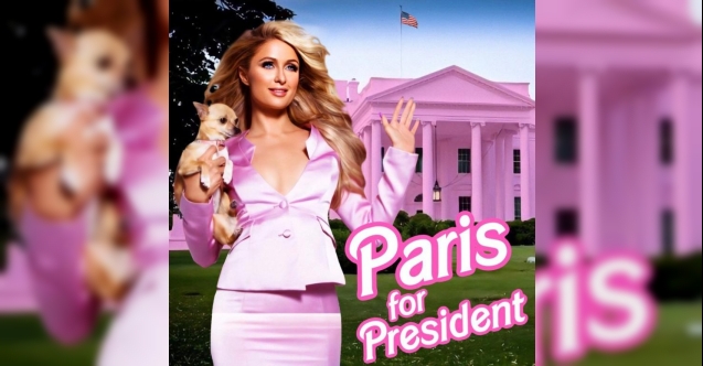 Paris Hilton da ABD Başkanlığı'na aday oldu