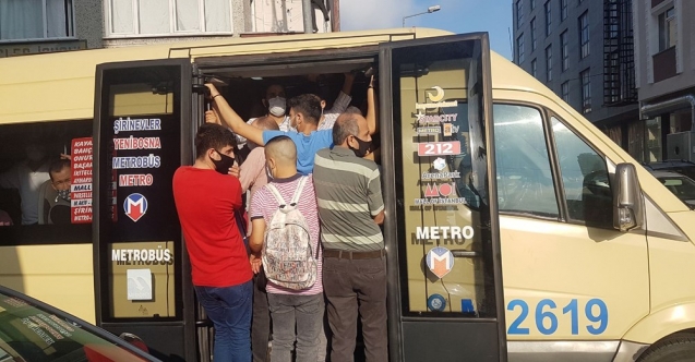 Sosyal mesafe yerine balık istifi
