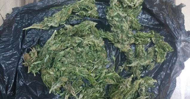 Rum polisi, bir şahsın tasarrufunda 1 kilo Hint Keneviri ele geçirdi