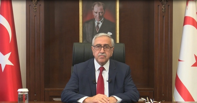 Akıncı sel felaketinde hayatını kaybedenler için mesaj yayımladı