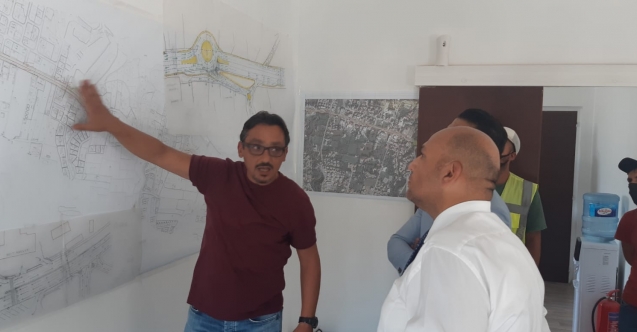 Bakan Atakan, Girne Batı Çevreyolu çalışmalarını yerinde inceledi, bilgi aldı