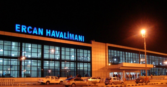 Ercan’dan çıkamadı!