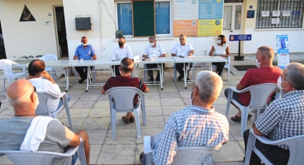 LTB Başkanı Harmancı, Haspolatlılarla buluştu .