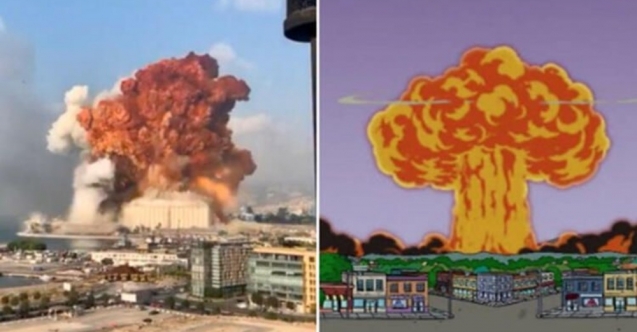 Simpsonlar'ın kehaneti! Beyrut patlamasını da bildi