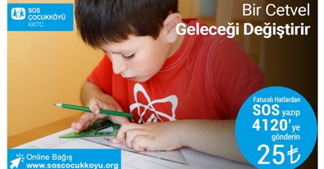 SOS Çocukköyü bağış kampanyası başlattı