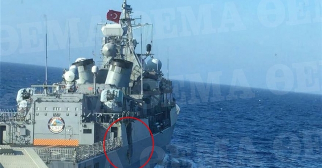 Yunan ve Türk savaş gemileri böyle çarpıştı!