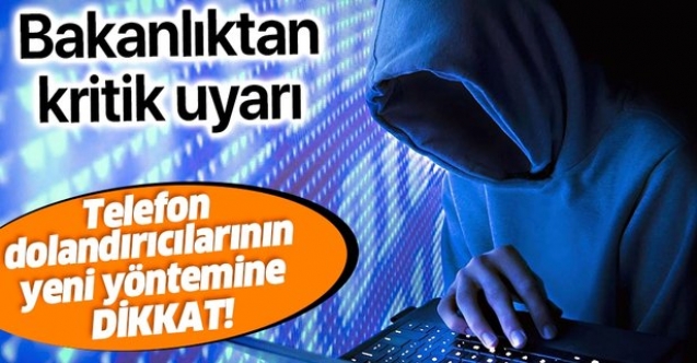 BAKANLIK UYARDI... “CEP TELEFONLARINA GELEN MESAJLARA İTİBAR ETMEYİN”