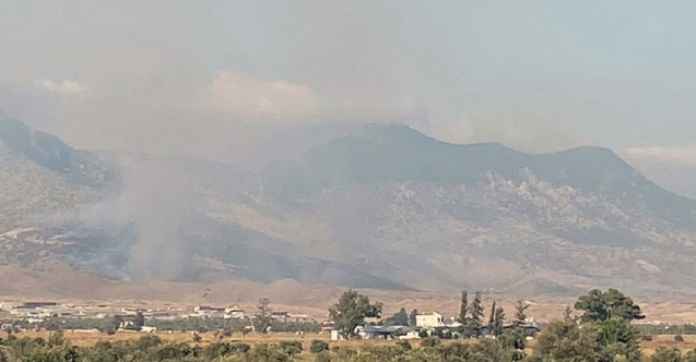 Beyköy’de yangın paniği! Helikopterle müdahale