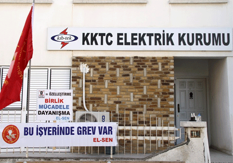 Elektrikte grev başladı