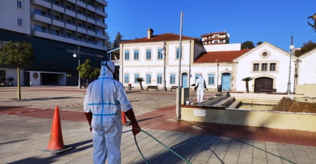 Larnaka ilaçlanıyor