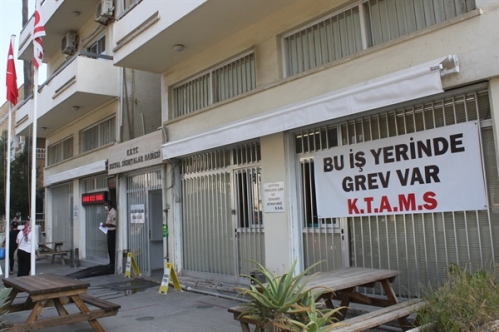 KTAMS bugün 3 dairede grev yapıyor