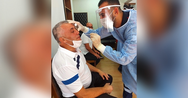 Maliye Bakanı ve personeline PCR testi
