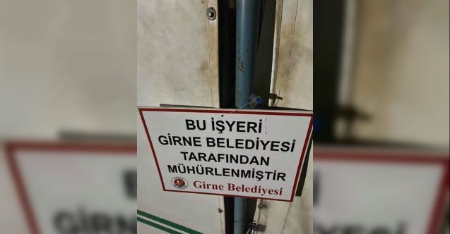 Spor kompleksi, belediye tarafından mühürlendi