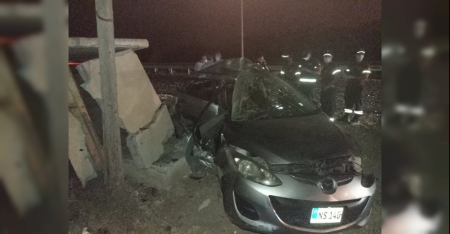 Haspolat yolunda feci kaza: 1 ölü
