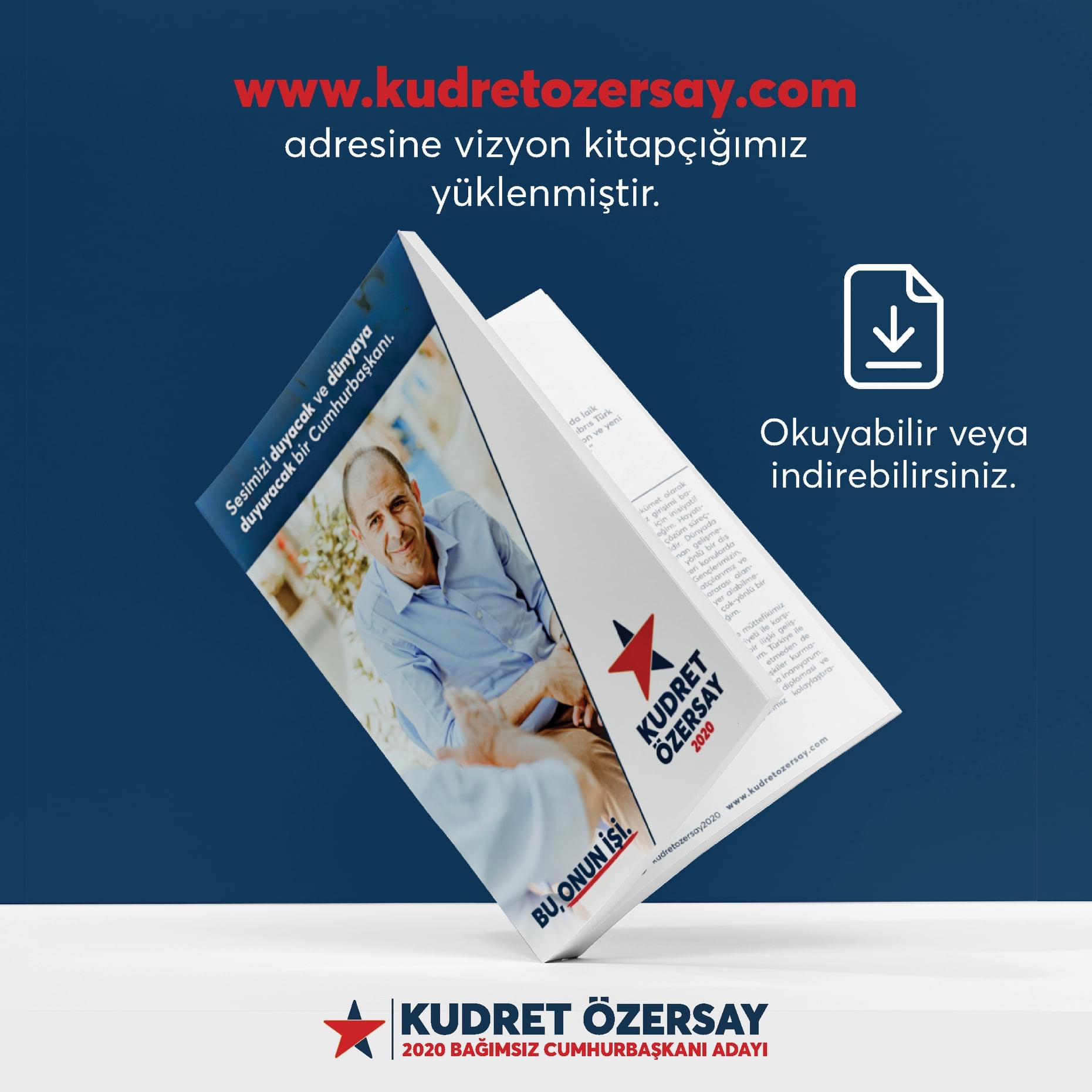 Özersay’dan dikkat çeken vizyon kitabı