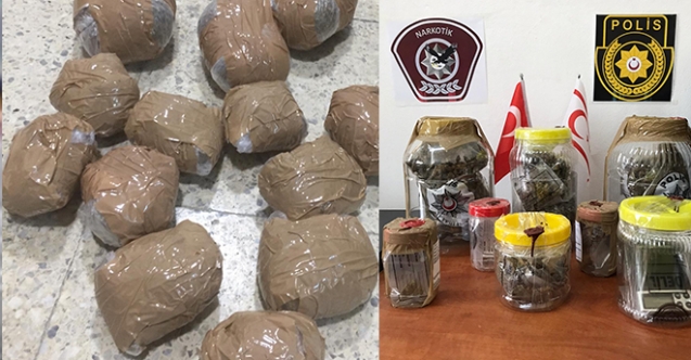 Satışa hazır şekilde paketlenmiş uyuşturucu madde ele geçirildi