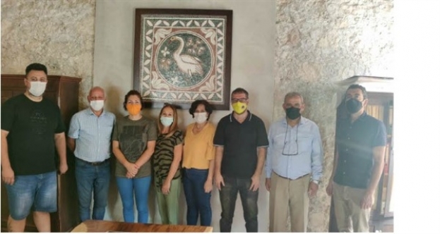 Soli Antik Kentindeki Kuğu Mozaiğinin replikası yapıldı