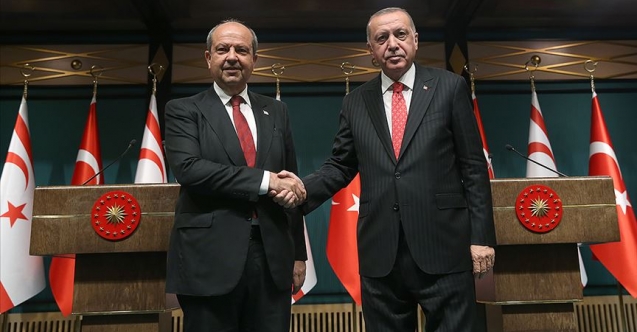 Tatar, TC Cumhurbaşkanı Erdoğan ile görüşüyor