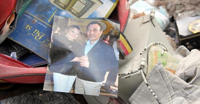 Enkazdan geriye bu görüntüler kaldı...