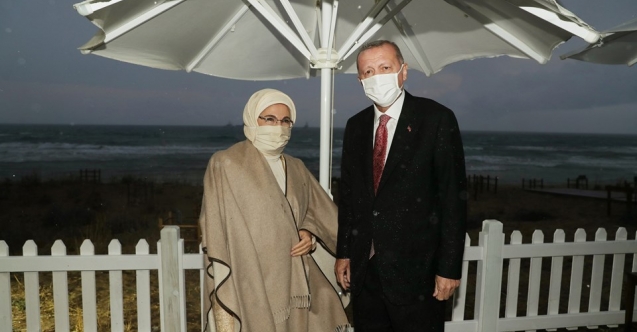 Erdoğan çiftinin Maraş pozuyla çılgına döndüler