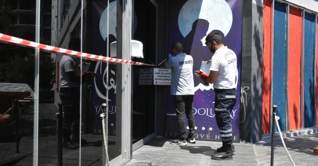 Girne’de beş işyerine mühür