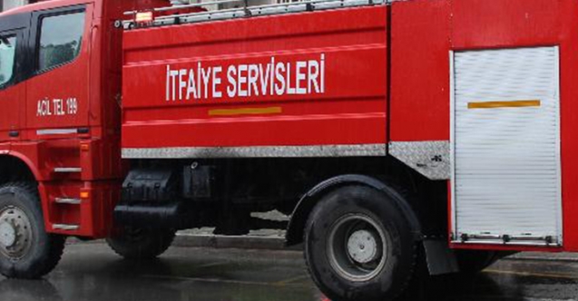 Karavan çıkan yangında tamamen yandı