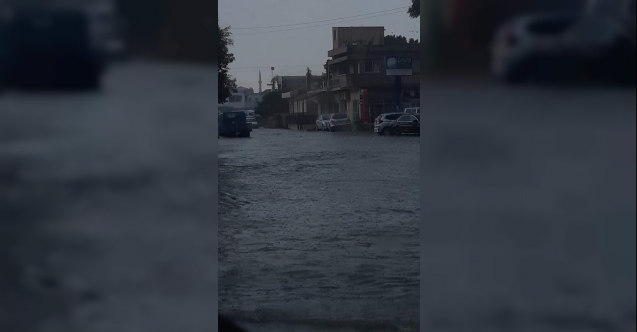 Mağusa'da sağanak yağış etkili oldu