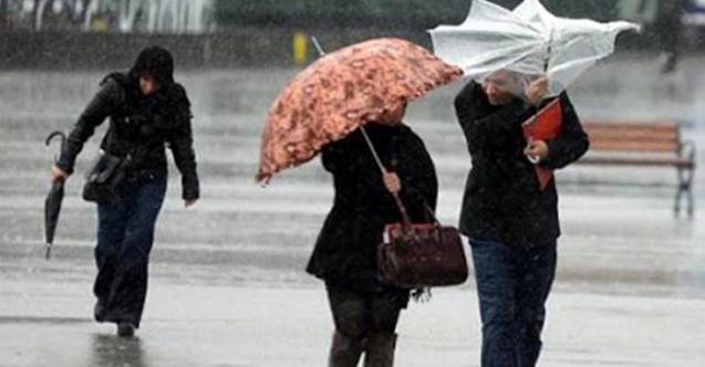 Meteoroloji Dairesi kuvvetli yağış uyarısında bulundu